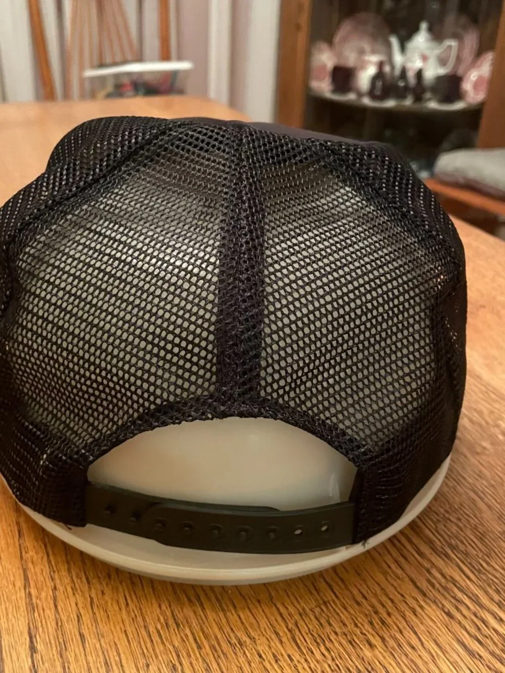 Vintage Gareth Bus Lines Black Snapback Trucker Hat Cap by Universal